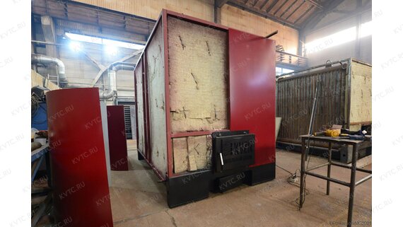 Водогрейный котел КВр 1.1 МВт изготовление