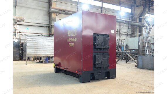 Котел на дровах 900 КВт промышленный
